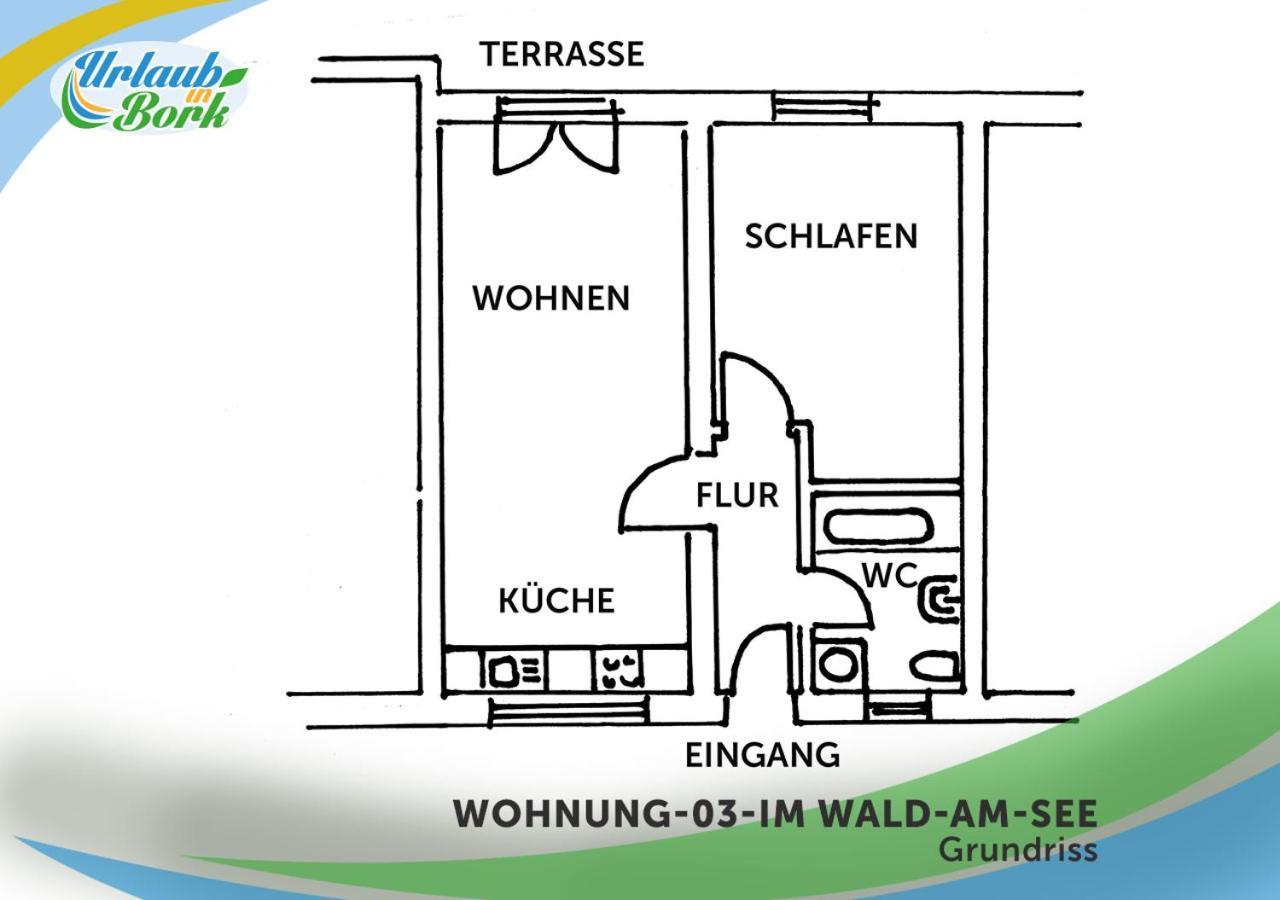 Jagd-Angler-Suite-04-Im-Wald-Am-See Kyritz Exterior foto