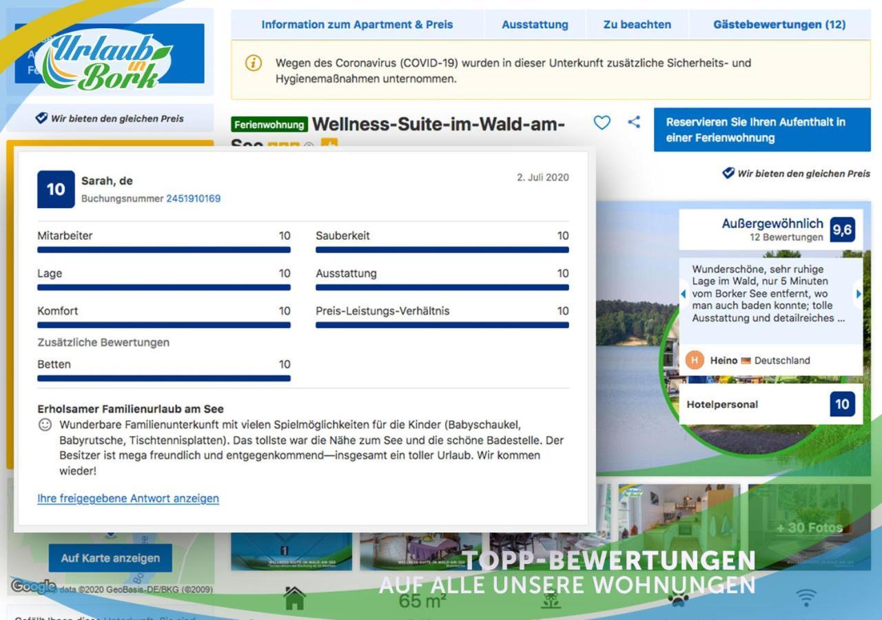 Jagd-Angler-Suite-04-Im-Wald-Am-See Kyritz Exterior foto